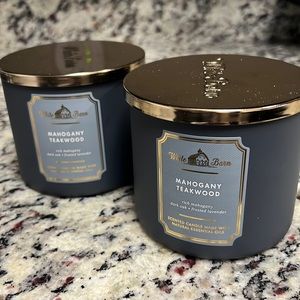 White Barn candles: 3 Wick